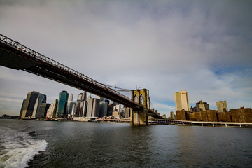 brooklyn bridge in new york