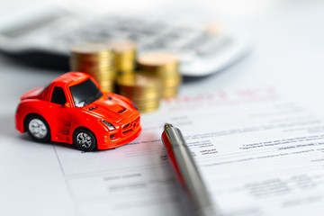 Car loan,money,car insurance application form