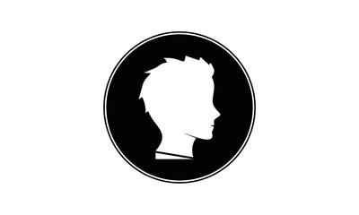 Boy illustration icon