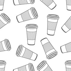 Doodle Vector Food Seamlesss Pattern