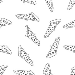 Doodle Vector Food Seamlesss Pattern