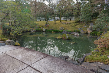 京都仙洞御所 六枚橋