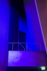 Blauer Raum