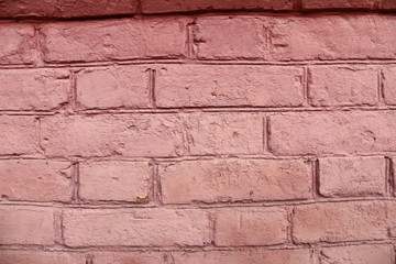 old red brick wall background