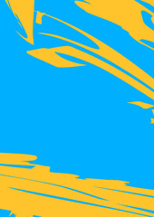 Modern art. Colorful backgorund. Color geometric strokes.