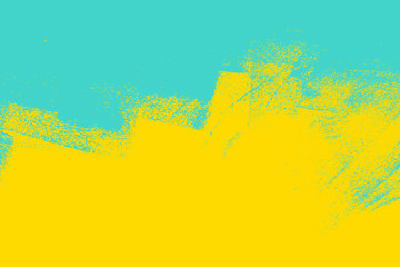Obraz premium yellow green brush abstract background