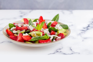 salads of fruits and vegetables are very useful for health