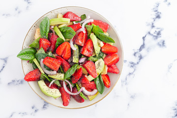 salads of fruits and vegetables are very useful for health