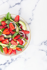 salads of fruits and vegetables are very useful for health