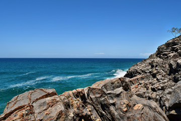 Fototapeta na wymiar An Amazing coastline Noosa National Park