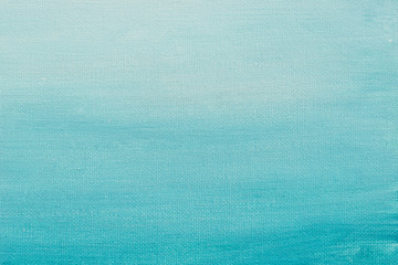 turquoise background texture painted on artistic canvas