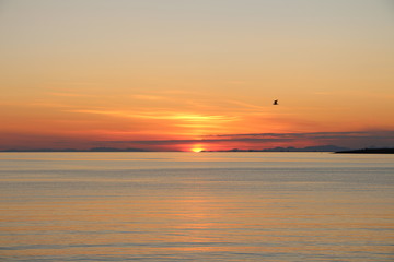 Tramonto Reykjavik