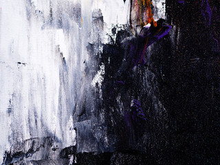 hand draw colorful oil paint abstract background and texture.
