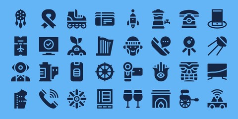 retro icon set