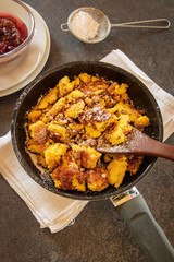 Kaiserschmarrn - traditional austrian pancake dessert