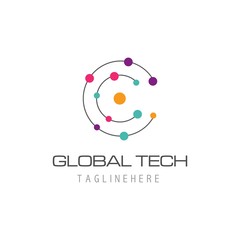 Business technology logo