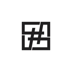 Obraz premium Hashtag. Vector logo icon template
