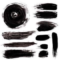 Brush Strokes Texture: Background Image