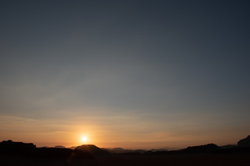 Jordanien Sunrise