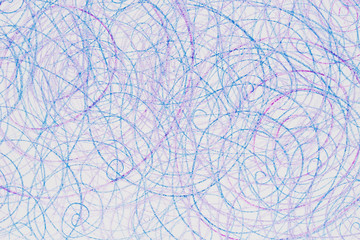 Obraz premium multicolored crayon doodles on paper background