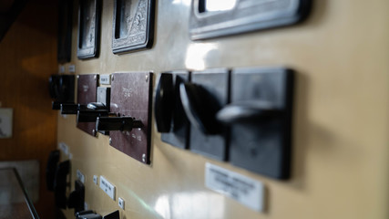 Inside old Steam-electric power station