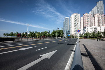 Qingdao City Buildings and Roads, China
