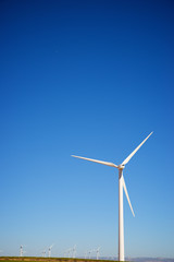 Fototapeta premium Wind energy concept
