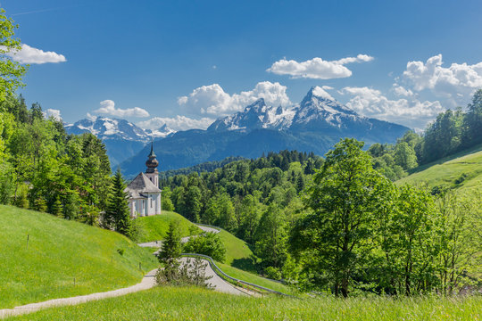 Sch&ouml;ne Erkundungstour entlang des Berchtesgadener Alpenvorlandes. - Maria Gern.