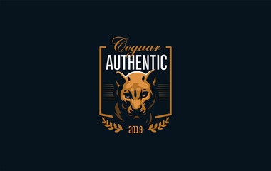 The image of a coguar or panter.
