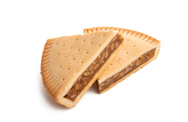 swiss pie with nuts