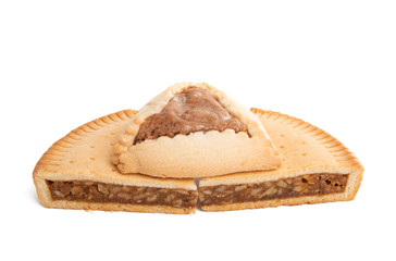 swiss pie with nuts