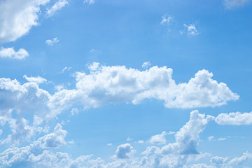 blue sky with clouds