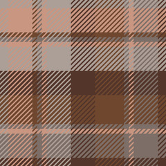 Plaid or tartan vector is background or texture in many color