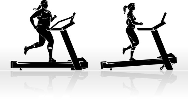 Lose Weight Women Progress, Variation Silhouette