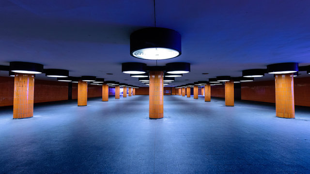ublic road underpass at the Berlin Messedamm known as filming location