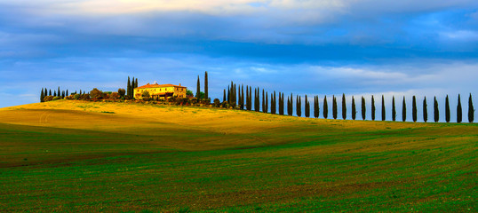 Tuscany is a beautiful, very photogenic landscape in central Italy
