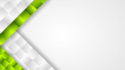 Fototapeta premium Abstract tech corporate green grey background