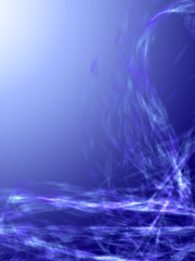 Nice abstract background with dynamic shiny lines on a soft gradient