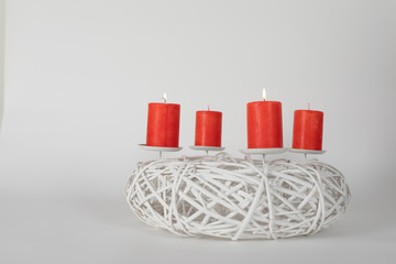 Merry Christmas - Baubles On Snow With Fir Branches .