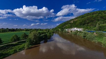 Weserdurchbruch in Porta Westfalica