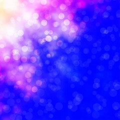 Light Pink, Blue vector texture with circles.