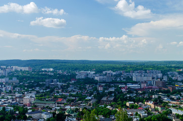 Lwów panorama miasta