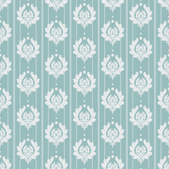 Damask seamless pattern wallpaper texture