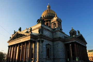 Obraz premium St. Isaac's Cathedral in St. Petersburg