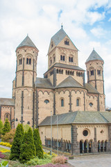 Fototapeta na wymiar Abbey Maria Laach (Benediktinerabtei Maria Laach) Rhineland Palatinate Germany