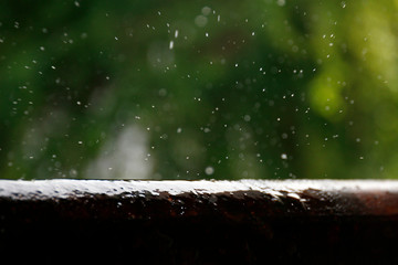 abstract image raindrop for background, rain raindrops background, splashing rain storm, droplet...