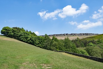 Pathway to Stannage Edge, Hathersage, Derbyshire