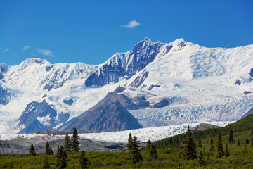 Fototapeta premium Mountains in Alaska