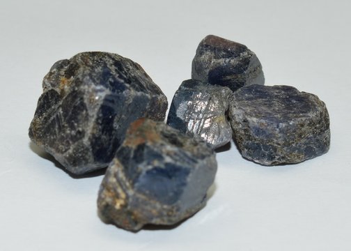 Raw black sapphire sale