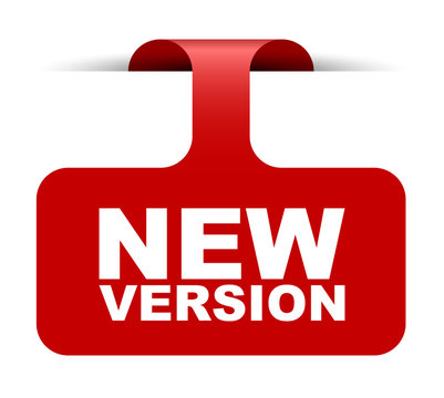 red vector banner new version